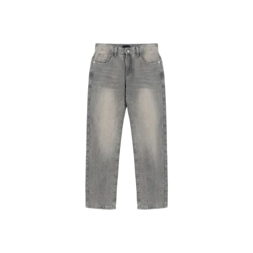 DAVID&ME Дымчатый Серый Унисекс Джинсы