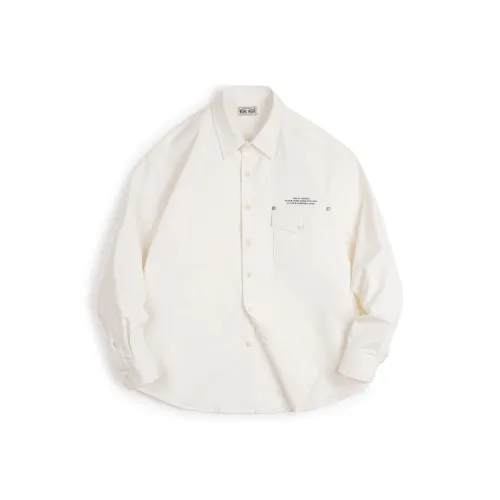 MADEN Айвори Мужские Рубашки