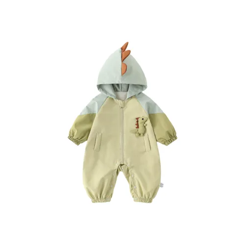 XiaoJinBu Светло-зеленый Детский комбинезон / ползунки