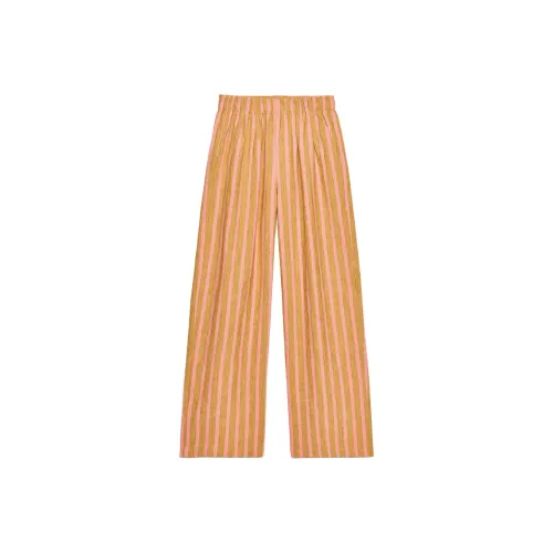 ZARA ZW Series Полосы Женские Повседневные Брюки