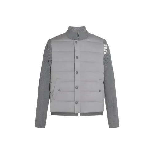 THOM BROWNE Серый Мужской Куртки