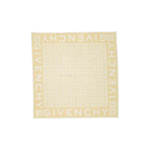 Шелковые шарфы Givenchy для женщин желтые