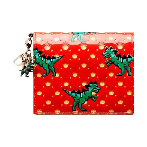 DIOR Lady Dior Mini Женский Оранжевый