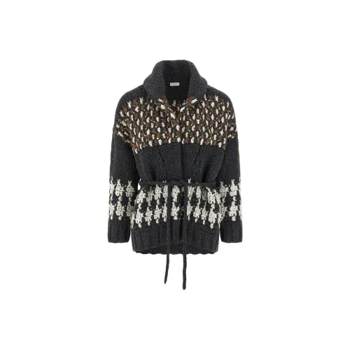 BRUNELLO CUCINELLI Многоцветные Женские Кашемировые Свитера