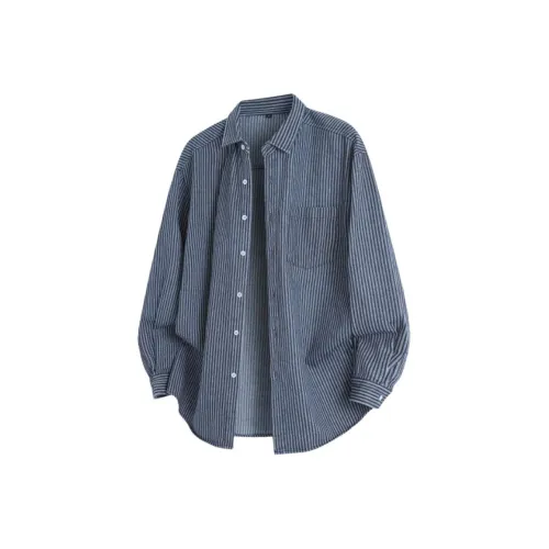 COPICVEN Синий Унисекс Рубашки