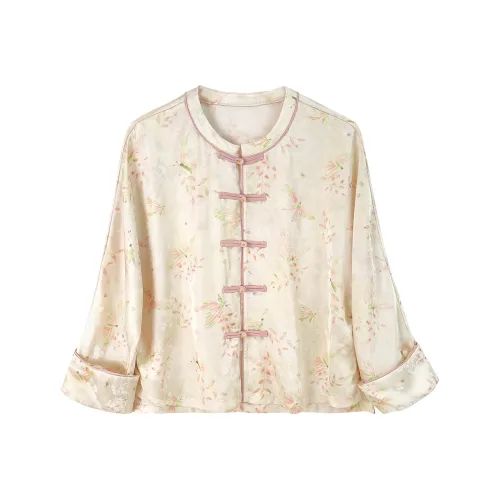 JK&JS Жасмин Желтый Женский Короткий Пальто