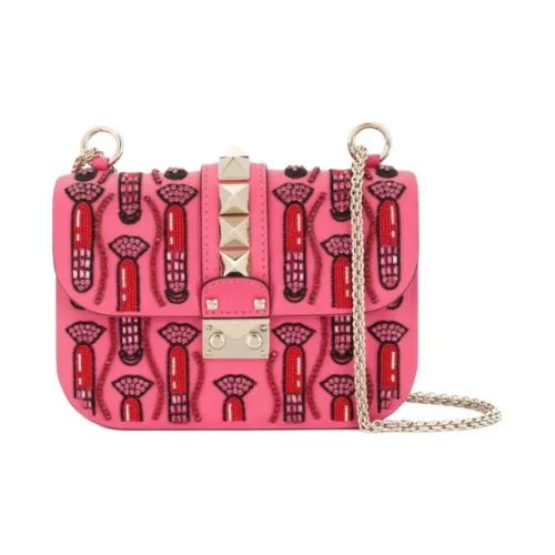 Valentino Garavani Золото Металл Аксессуары Плечевая сумка Женская Многоцветная