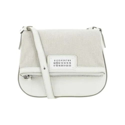 Maison Margiela 5AC Телячья кожа Сумка через плечо Мини Женская Белая