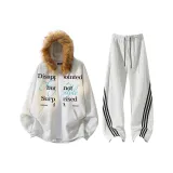 Бело-серый вереск + Бело-серый вереск [Брюки]