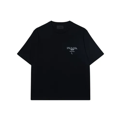 PRADA Мужские черные T-рубашки