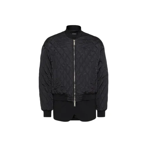 DSQUARED 2 Черный Мужской Пуховик