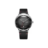 Черный циферблат, ремешок