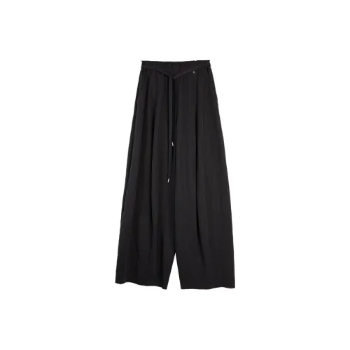 ELLE Черные Женские Повседневные Брюки