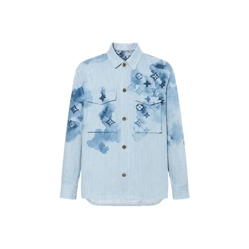 LOUIS VUITTON Новые ежеквартальные продукты LV Мужские рубашки