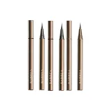 Трехкомпонентный комплект: Сглаживающий eyeliner жидкий стержень #01 Коричневый 0,6 мл + Сглаживающий eyeliner жидкий стержень #02 Черный 0,6 мл * 2