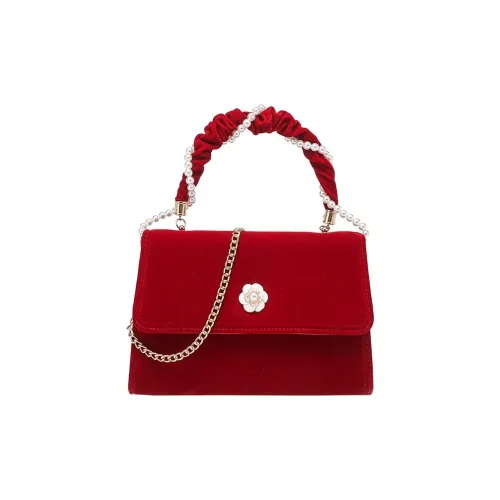 SMILE FOCUS ПУ (полиуретан) Сумка Стандартная Женская Красная