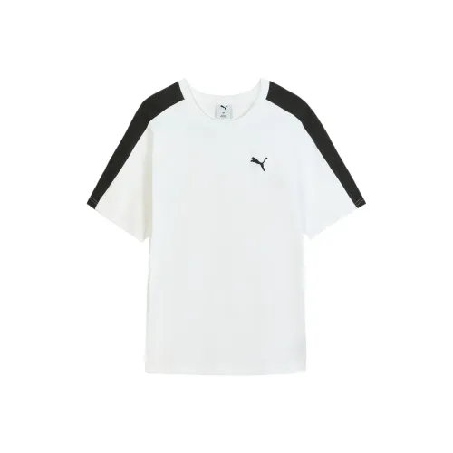 PUMA T7 Белые Мужские Футболки