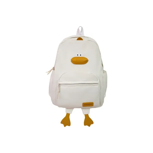 G.DUCKKIDS Нейлоновый рюкзак стандартный белый черный желтый зеленый