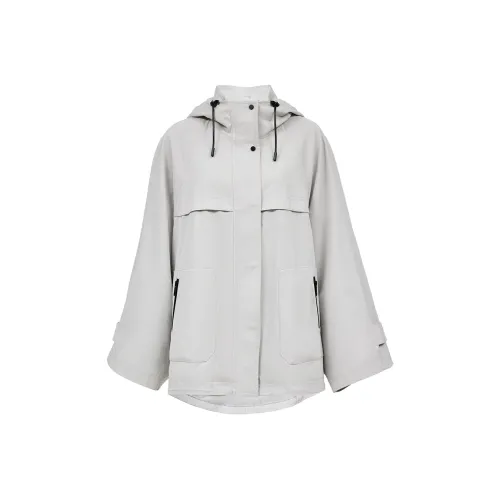 ONLY C42 Паровой Синий Серый Женский Тренч