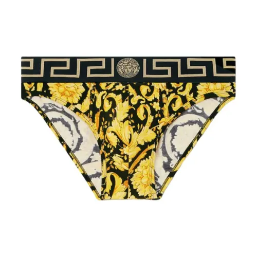 VERSACE Трусы Мужские 1 Пачка Черное Золото