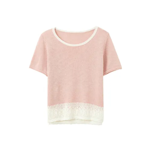 3COLOUR Светло-розовый Женский Трикотаж