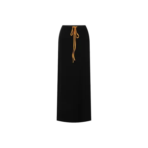 BSEVENI Повседневный Длинный Юбка Женские