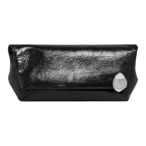 JIL SANDER Кожа Клатч Женский Черный