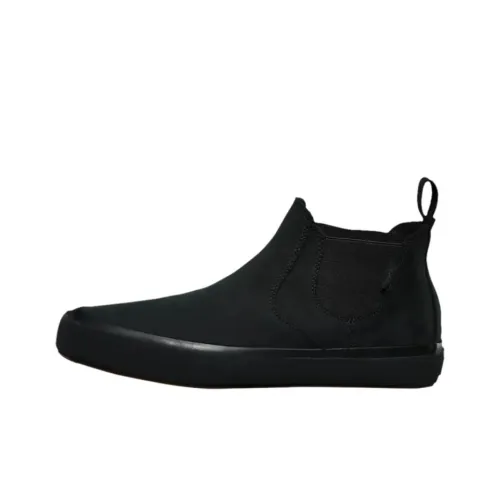 Vans Slip On MID Топ Скейтборд Кроссовки Мужские Черные