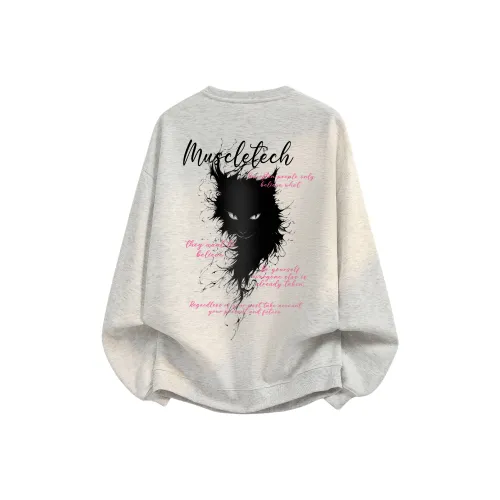 MUSCLETECH Круглый вырез Свитшот Унисекс