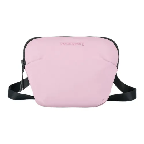 DESCENTE Move Pack Однотонный Дизайн Сумка через плечо Женская Розовая