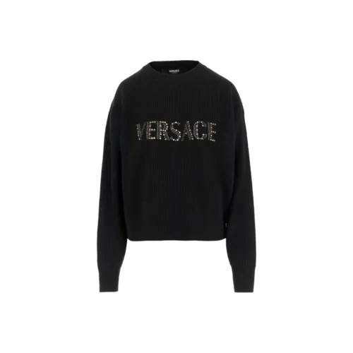 VERSACE Черные Женские Свитера