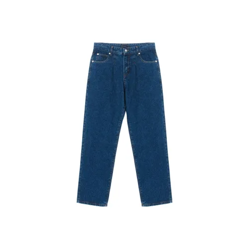 DAVID&ME Темно-синий Унисекс Джинсы