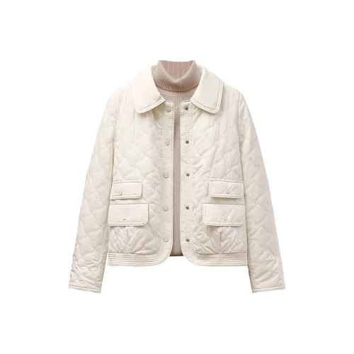 TOUCH Экрю Женские пуховики