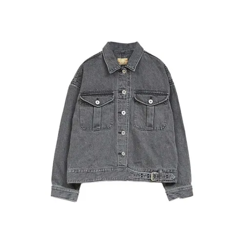 NIGEL CABOURN Женские Джинсовые Куртки