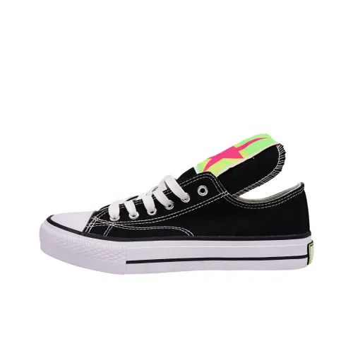 VINKID ORGANIZATION Дышащий Устойчивый к истиранию Легкий Низкий Топ Кеды Унисекс Черный