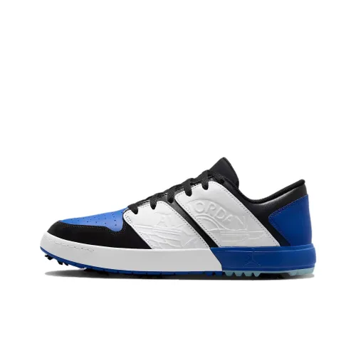 Джордан Nu Retro 1 Golf Shoes Unisex Синий Белый