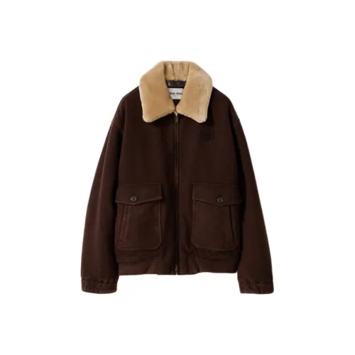 MIU MIU Табачный Женские Пуховики