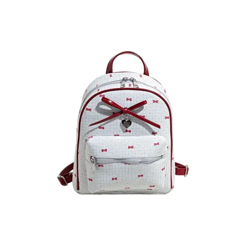 Juju Jimmy ПУ (полиуретан) Рюкзак Стандартный Женский Синий Белый Красный