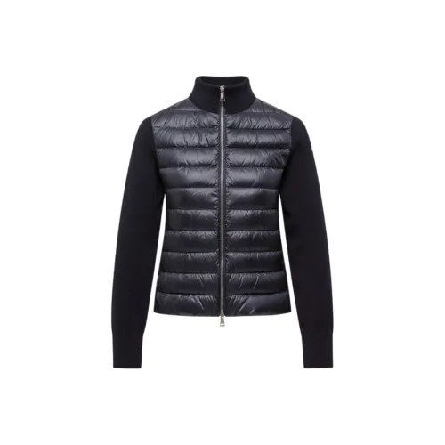 Moncler Padded Corduroy Collection Утепленный Шерсть ZIP UP Кардиган Пуховик Женские