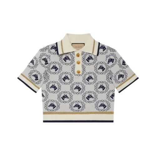GUCCI Многоцветные Женские Поло