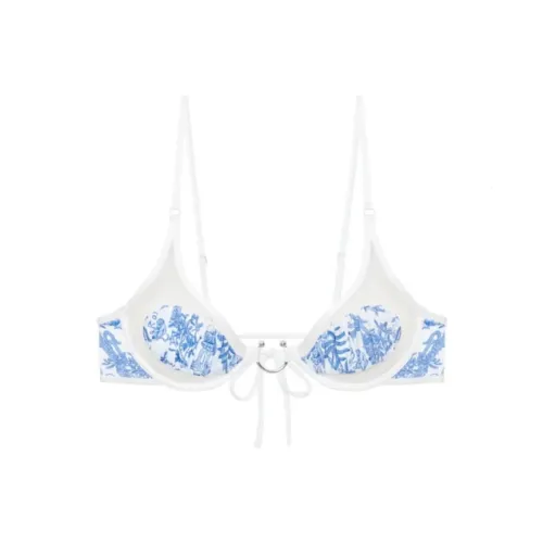 GOD SAVE QUEENS Blue Women's Bikini