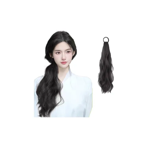 TIANKONGSHU Самовращающаяся резинка для волос Bun Голова Перука Высокотемпературная пряжа