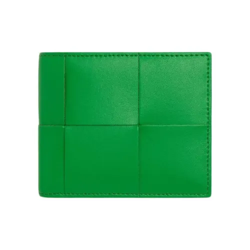 Bottega Veneta Cassette Телячья кожа Кошелек Мужской Попугай