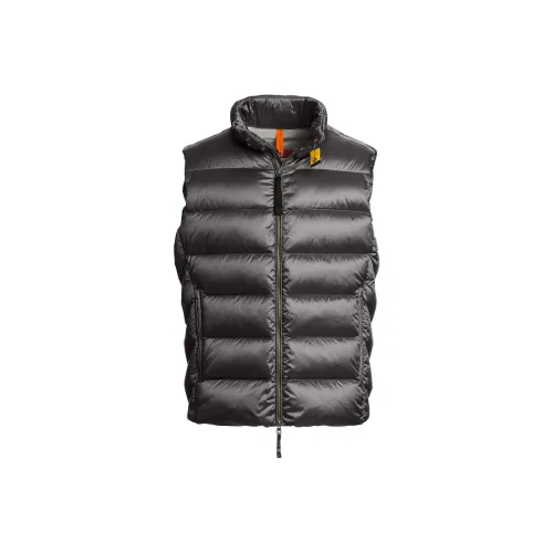 PARAJUMPERS Темно-серый мужской пуховый жилет