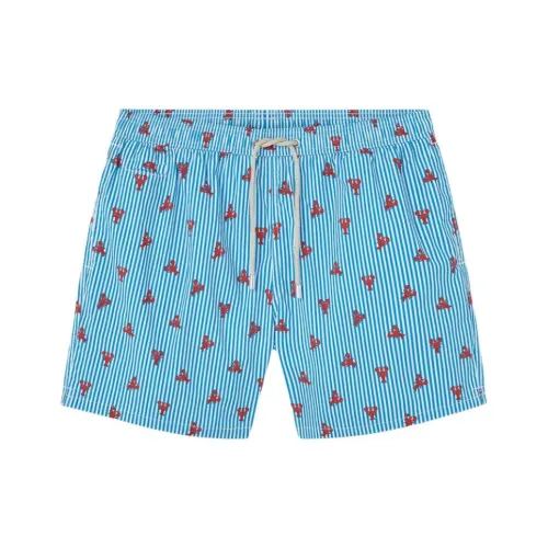 MC2 Saint Barth Blue Мужские пляжные шорты