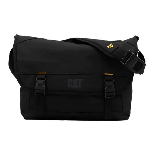 CAT Polyester Crossbody Bag Unisex Black Gray CAT Полиэстер Сумка через плечо Унисекс Черный Серый