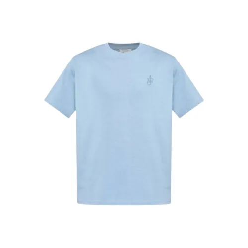 JW Anderson Мужские Синие T-рубашки