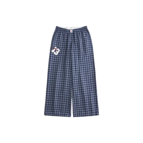 Hollister Blue Women's Pajama Pants Hollister Синий Женские Пижамные Штаны