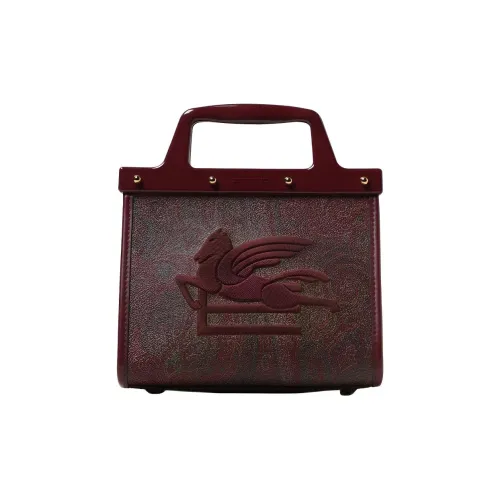 ETRO Хлопок Тоут Сумка Сумка для покупок Сумка через плечо Сумка Женская Коричневая