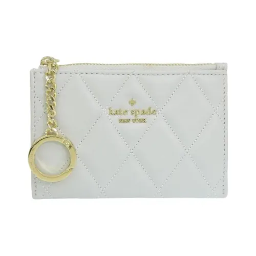 Kate Spade Кожа Держатель для карт Женские Серый